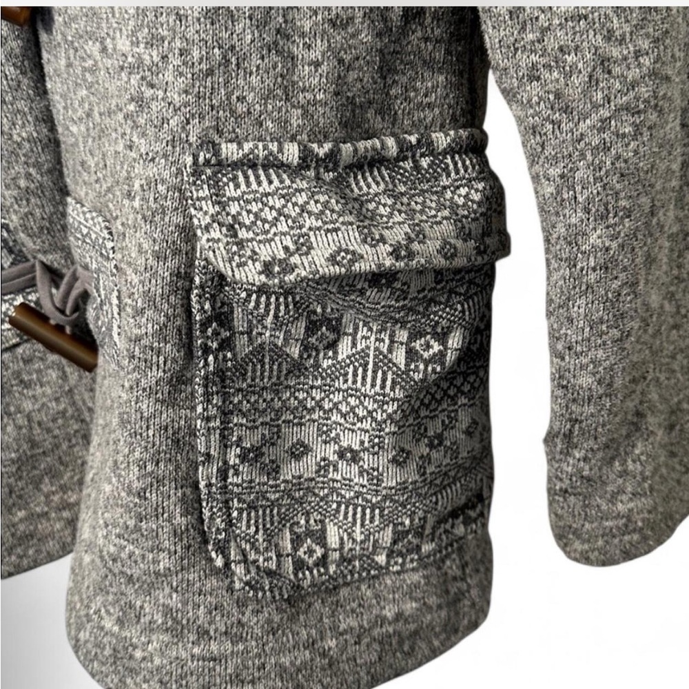 Patagonia Womens jacket Gray‎ Better Sweater Icelandic Coat fleece Toggle M - Picture 2 of 10